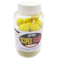 BOUILLETTE FLOTTANTE CARP BOILIES NATURAL SCOPEX FRAISE