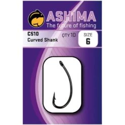 HAMEÇON CARPE ASHIMA C510 CURVED SHANK